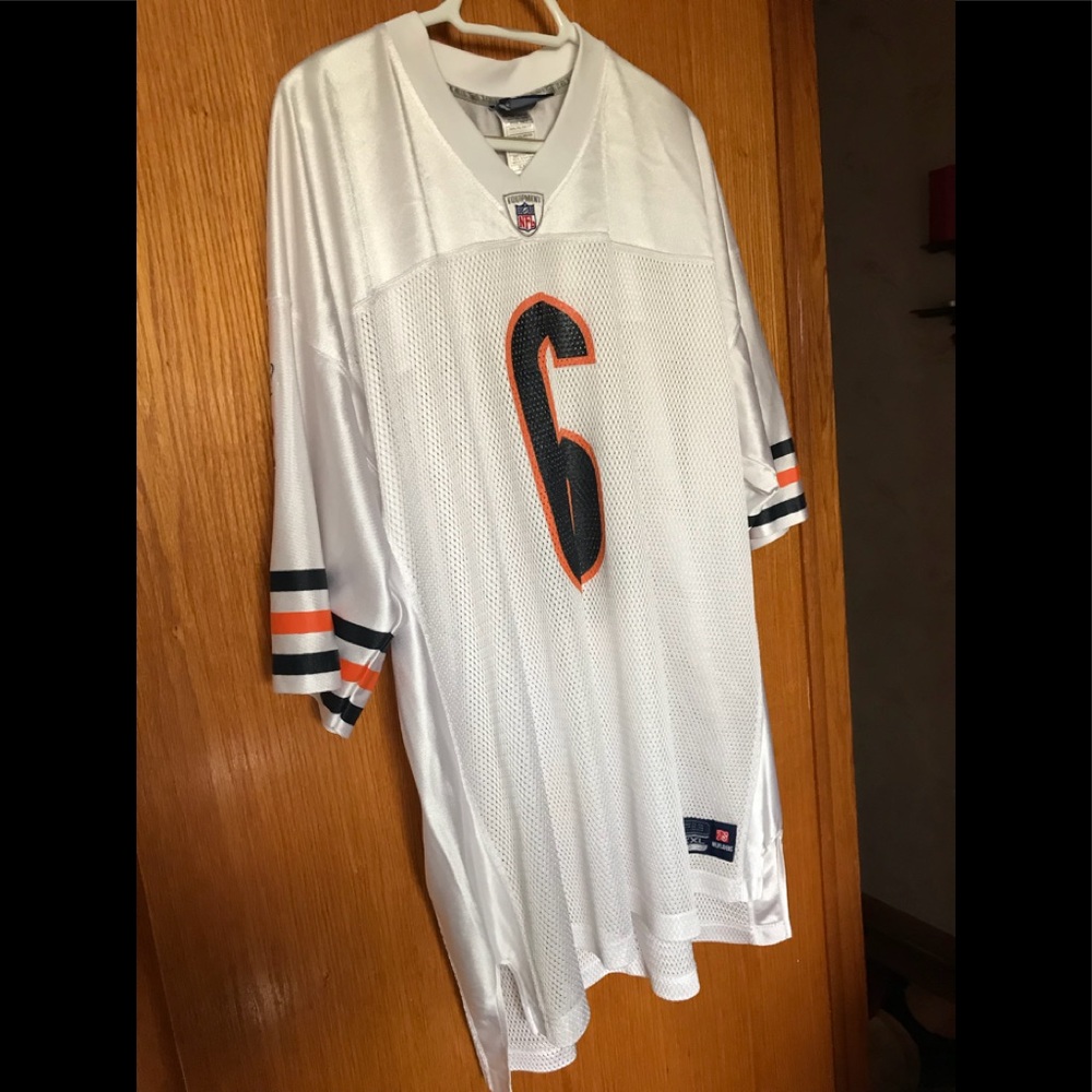 NFL Chicago Bears-6 Cutler white jersey